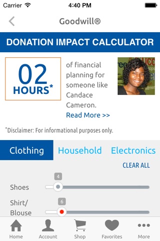 Goodwill Mobile App screenshot 3