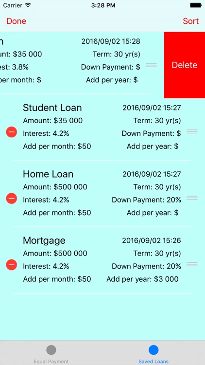 Early Payment Loan Calculator