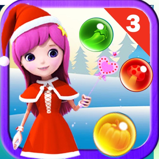 Witch Christmas Bubble Shooter Mania 3 iOS App