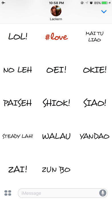 Singlish Stickersのおすすめ画像3