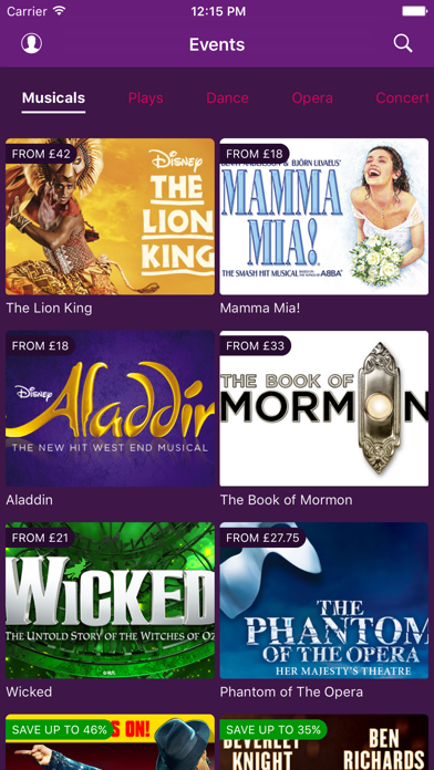How to cancel & delete London Theatre Direct Tickets from iphone & ipad 1