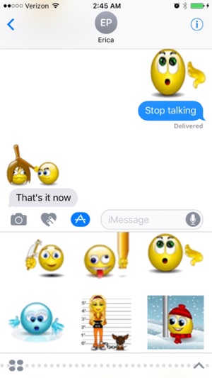 Animated Funny Smileys for iMessages(圖5)-速報App