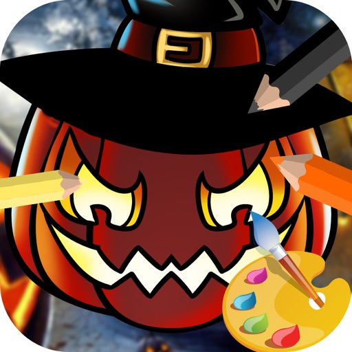 Halloween Color Book iOS App