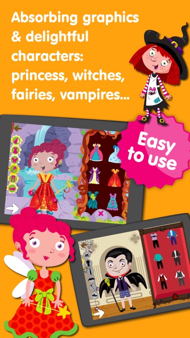 How to cancel & delete Dress Up Characters - Dressing Games for Toddlers from iphone & ipad 4
