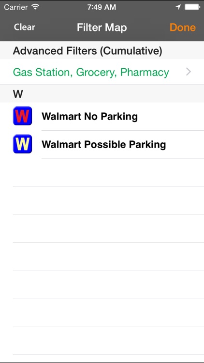 Walmart Overnight Parking Locator screenshot-3