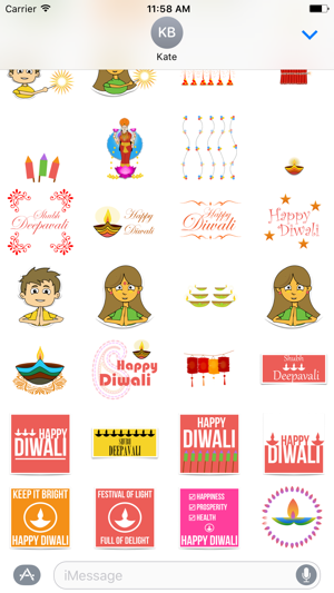 Diwali Stickers - lamps, rangoli, fireworks & more(圖1)-速報App