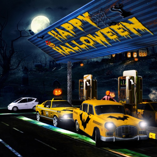 Halloween Taxi Simulator: Crazy Driver Car Parking iOS App