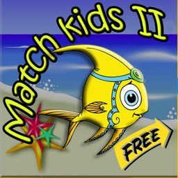 Animal match fish game kids