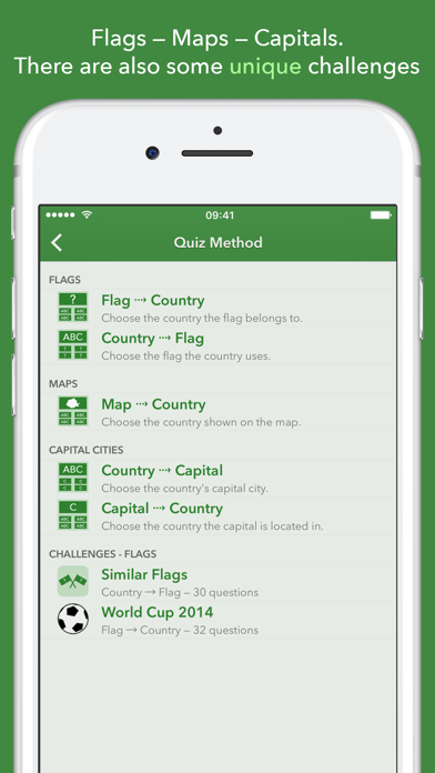 GeoChallenge - Flags Quiz + Maps, Capitals, States screenshot 2