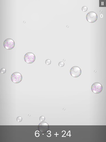 Bubble Stream - Math Edition screenshot 4