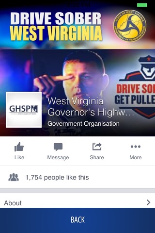 DRIVE SOBER WEST VIRGINIA screenshot 2