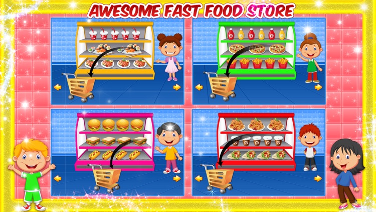 Supermarket Drive thru Shop- City Car Shopping screenshot-3