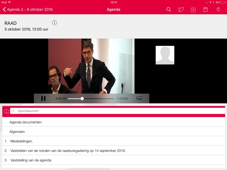 Politiek Portaal Publieksapplicatie