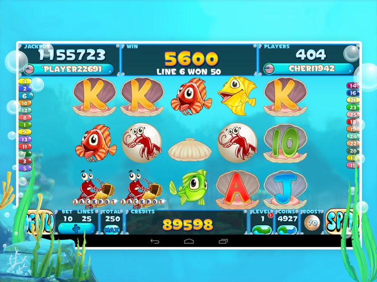 Fishy Slots HD Fun