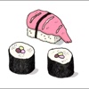 Sushi Food Stickers