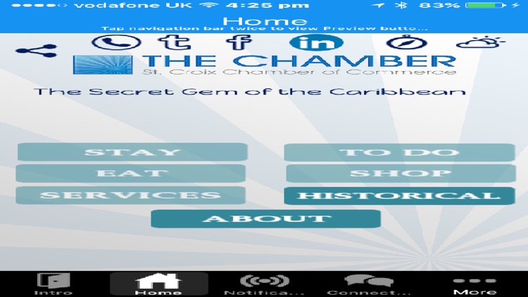 St. Croix Chamber of Commerce App