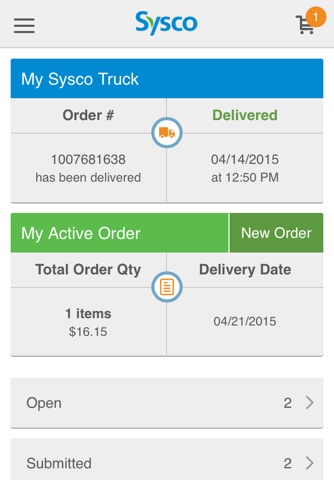 Sysco Mobile screenshot 2