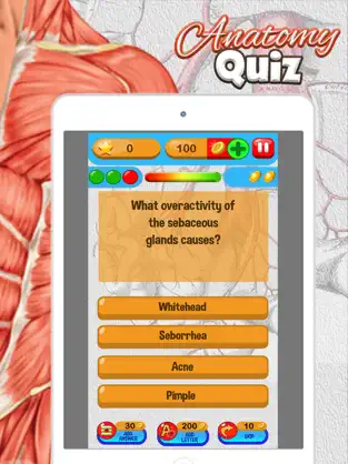 Screenshot 5 Anatomía Quiz Gratis Ciencia Educación Juego iphone