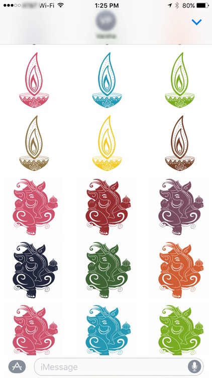 Diwali Stickers for iMessage