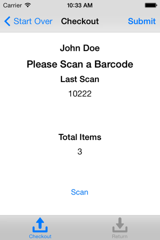 Order-Track Sample Checkout screenshot 3