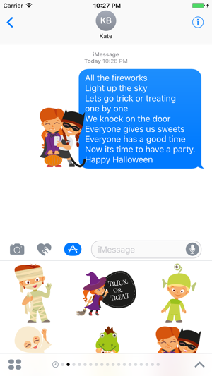 Crazy Halloween Sticker for iMessage #6(圖3)-速報App