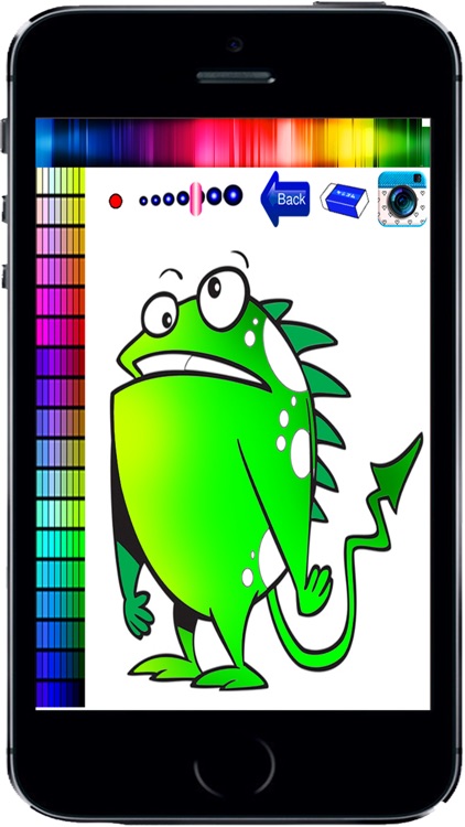 Coloring Fun kids coloring book insidious monsters