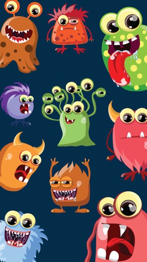 Cartoon Monsters Stickers(圖3)-速報App