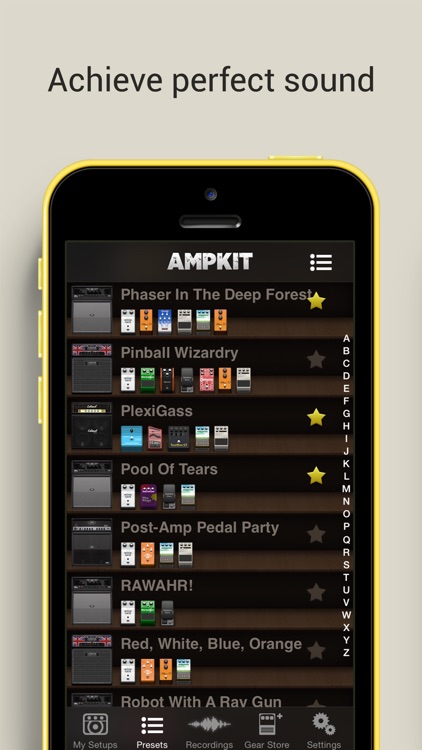 AmpKit - Guitar amps, pedals, tools & effects screenshot-3