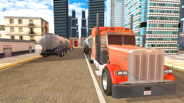 Uphill Cargo Truck Driving 3D - Drive Cargo Truck And Oil Ta(圖2)-速報App