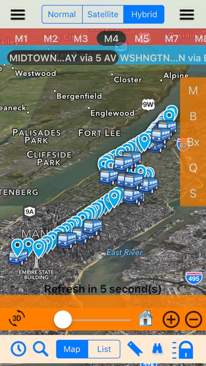 Bus NYC 3D with NOAA Radar Pro screenshot-3
