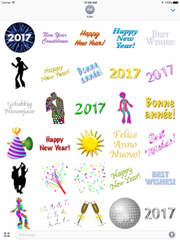 Happy New Year 2023 • Stickers screenshot 2