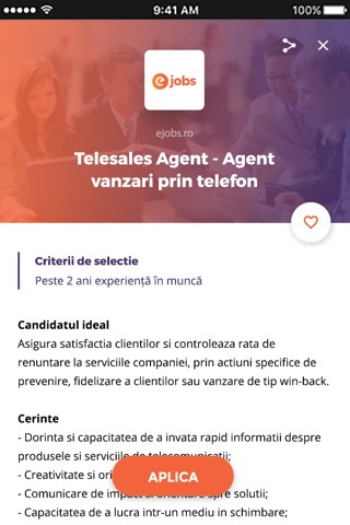 eJobs.ro - Locuri de muncă screenshot 4