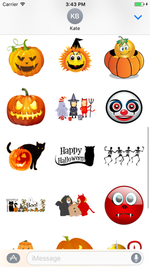 Halloween Stickers for iMessage!(圖1)-速報App