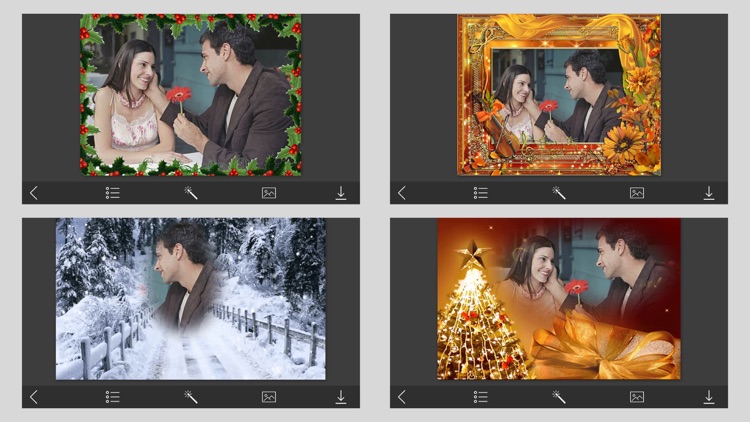 Xmas Tree Hd Frames - Free InstaFrame Editor