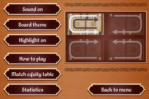Backgammon Touch screenshot 2