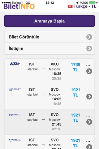 BiletINFO - Uçak Bileti screenshot 3