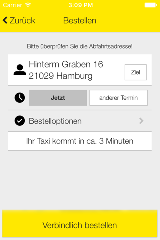 Taxi Bergedorf screenshot 2