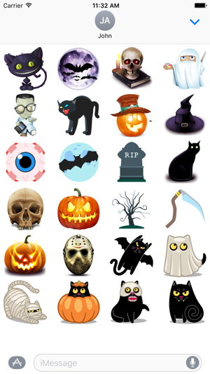 Crazy Halloween Sticker for iMessage #2(圖2)-速報App