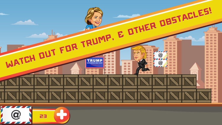 Hillary Hop - Hillary Needs Your Help! screenshot-3