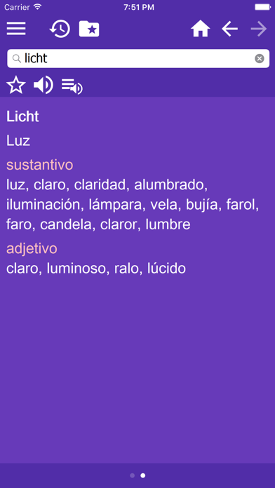 Wörterbuch Deutsch Spanisch screenshot 2