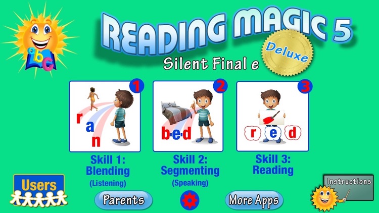 READING MAGIC 5 Deluxe-Silent Final e Words screenshot-0