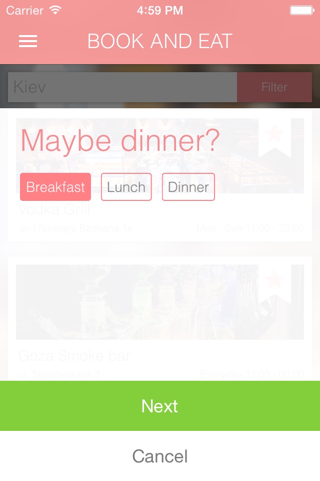 Book and Eat - поиск ресторанов рядом screenshot 3
