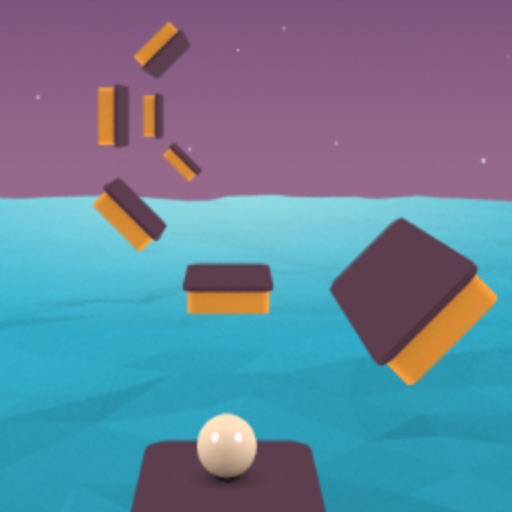 Risky Twist Road - Rolling the ball in the sky iOS App