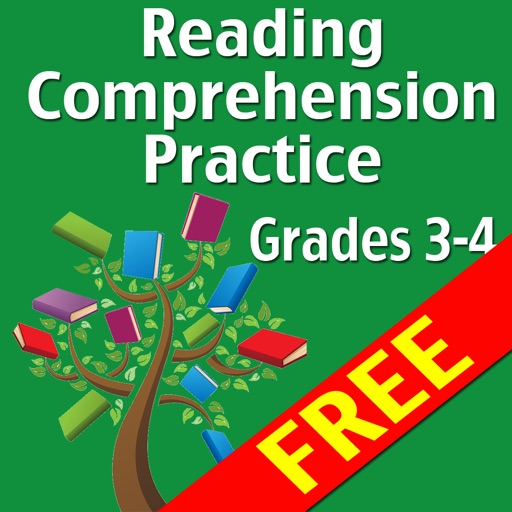 Reading Comprehension: Grades 3-4, Free icon