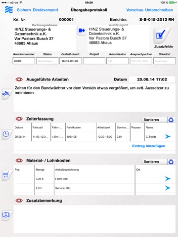 MEiAPPS Abnahmebericht screenshot 3