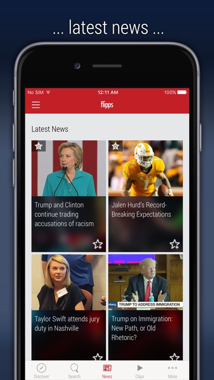 Flipps - Movies, Music & News on TV