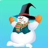 Stickers Merry Christmas Snowman