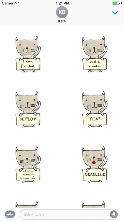 Developer iMessage stickers screenshot-3