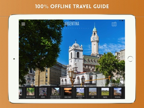 Argentina Travel Guide and Offline City Map - náhled