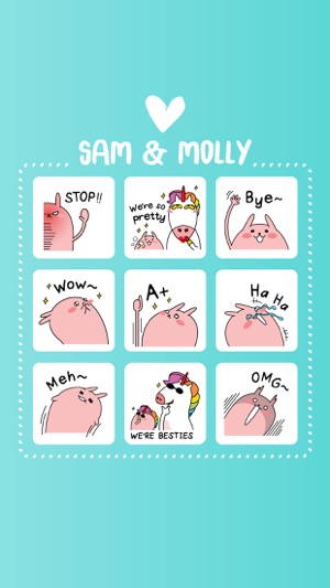 Sam & Molly stickers(圖1)-速報App